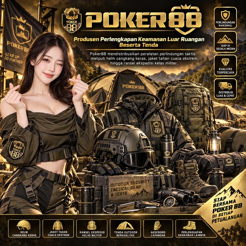 banner Poker88 : Produsen Perlengkapan Keamanan Luar Ruangan Beserta Tenda